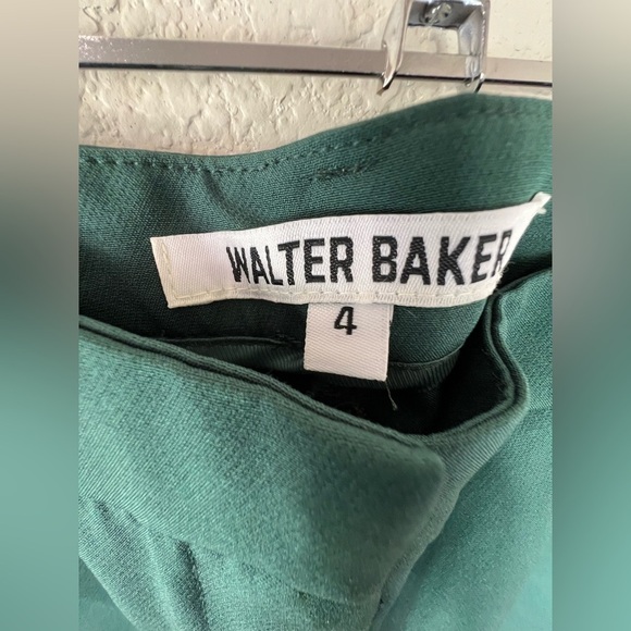 WALTER BAKER Green High Rise Chino Dress Pants Size 4 799 - Picture 4 of 4